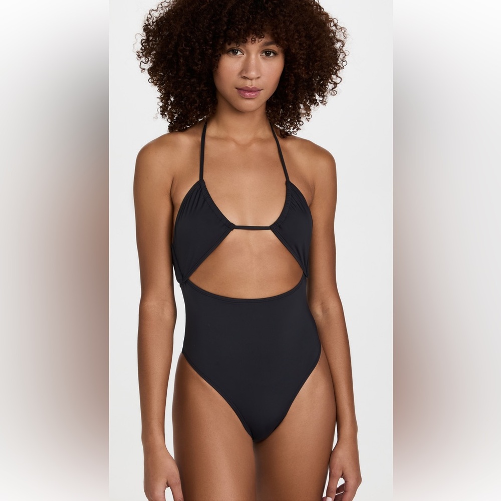 Good American halter one piece